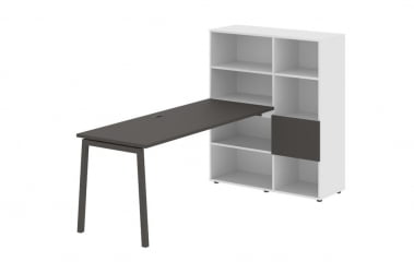 Рабочая станция EDIS ELRST 1117 Мокко Мокко Белый