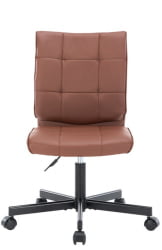 Кресло для персонала Everprof EP-300 Экокожа Коричневый