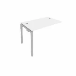 Проходной наборный элемент рабочей станции Metal System Б.ПРС-СП-1.2 Белый/Серый