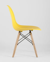 Стул Еамес Стйле ДСВ желтый (разборный каркас) / Eames Style DSW