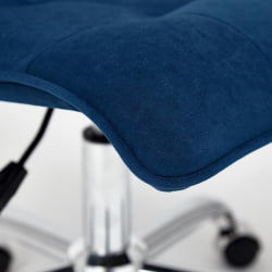 Компьютерное кресло ZERO флок , синий, 32
