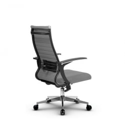 Кресло офисное МЕТТА B 2b 19/U158, Основание 17834 Комплект 3 Светло-серое