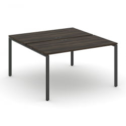 Рабочая станция двухсторонняя на 2 места CONCEPT CN.DRS-004 Дуб Мали Антрацит