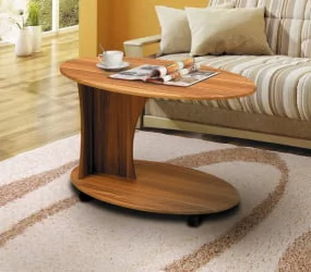 Стол журнальный №10 Итальянский орех (матовый)