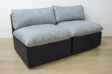 Кухонный уголок Кубэ без подлокотников модульный тафт / taft