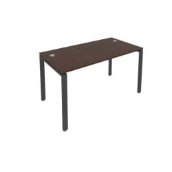 Стол письменный МЕТАЛ СЙСТЕМ Б.СП-3 Венге/Антрацит / METAL SYSTEM