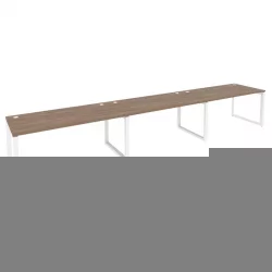 Рабочая станция на О-образном м/к ONIX O.MO-RS-3.4.8 Дуб Аризона/Белый