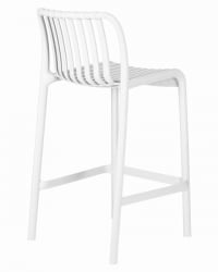 Стул полубарный ДОБРИН CХЛОЕ (белый) 4 шт / DOBRIN CHLOE