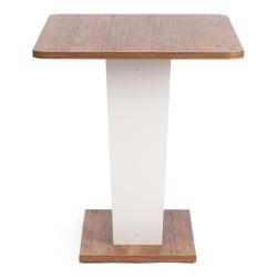 Стол TIBI нераздвижной ЛДСП, 68,6 х 110 х 75 см, Дуб Канзас/Пепел