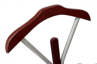 Вешалка CH-4089 дерево/хромированный металл, 48*32*110см, цвет Вишня