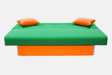 Диван MANGO 4 (2 категория) Зеленый Оранжевый