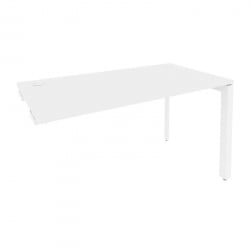 Стол-приставка на П-образном м/к к опорным элементам ОНИКС О.МП-СПР-3.7 Белый Бриллиант / ONIX O.MP-SPR-3.7