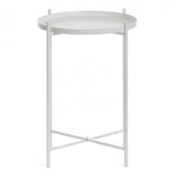 Кофейный столик TAVETT / 1 шт. в упаковке металл, 37,6*37,6*52 см, белый