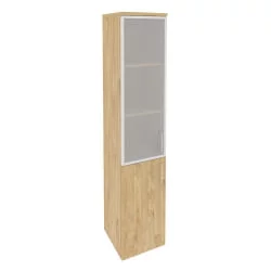Шкаф высокий узкий левый ONIX O.SU-1.2R(L) Тиквуд Светлый