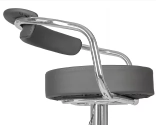 Стул барный DOBRIN MARTA Серый