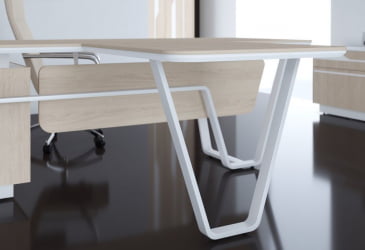 Фронтальная панель правая Line СФ-577601 Дуб светлый Белый