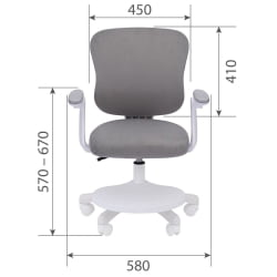 Детское кресло CHAIRMAN KIDS CH106 Серый