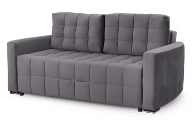 Диван-кровать Бремен 1 Стандарт Альба темно-серый
