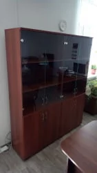 Дверь для стеллажей Д-3 левая французский орех