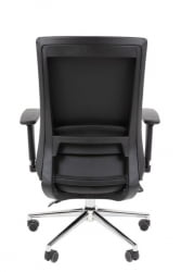 Офисное кресло CHAIRMAN 500 LUX БП экокожа Черный