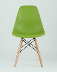 Стул Еамес Стйле ДСВ зеленый (разборный каркас) / Eames Style DSW