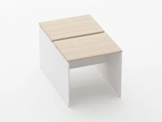 Рабочий модуль Дека ЛДСП каркас 75.125.08 Туя/Белый / Deka