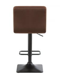 Стул барный ДОБРИН ДОМИНИC (шоколадный велюр (МДЖ9-111)) 2 шт / DOBRIN DOMINIC (MJ9-111))