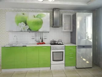 Кухня 1,8 м Яблоко