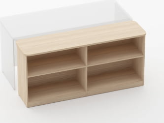 Тумба приставная к столу Глассй 3.18.104 Венге / Glassy