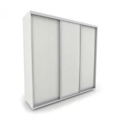 Шкаф-купе в коридор Акцент-Сим Д 1800х600 Выбеленное дерево