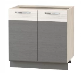 Напольный шкаф Графит 74.60 Сосна Астрид/Ваниль/Графит