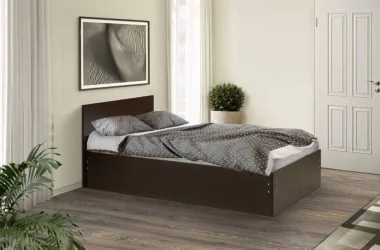 Кровать на уголках №4 1200*2000 Итальянский орех