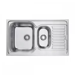 Мойка Omoikiri Kashiogawa 86-2-In Нерж.Сталь/Нержавеющая Сталь