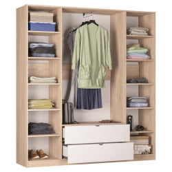 Шкаф распашный Р-198х180х45-2-ТР(ДМ) / R-198х180х45-2-TR(ДМ)