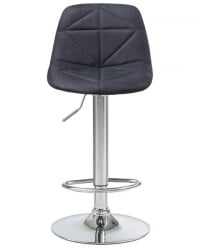 Стул барный ДОБРИН ДИНА (черный) 2 шт / DOBRIN DINA