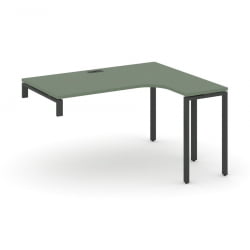 Стол-надставка на опорную тумбу (правый) CОНCЕПТ CН.ОСАН-004(Р) Кобо Черный / CONCEPT CN.OSAN-004(R)