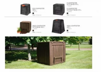 Компостер MEGA COMPOSTER 650 L WITHOUT BASE