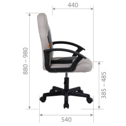 Детское кресло CHAIRMAN KIDS 111 Красный-черный