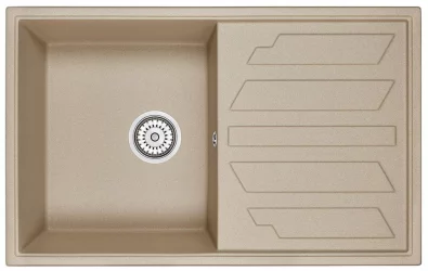 Кухонная мойка GRANULA 8002 Песок