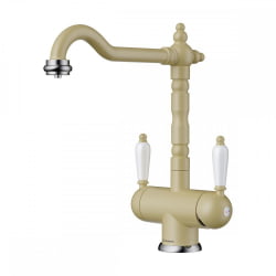 Смеситель Омоикири Амагасаки-Ма Латунь/Марципан, / Omoikiri Amagasaki-Ma