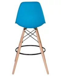 Стул барный ДОБРИН ДСВ БАР Голубой БЕ-02 / DOBRIN DSW BAR BE-02