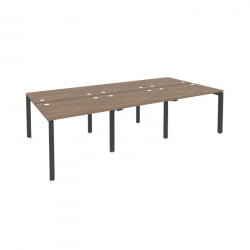 Рабочая станция на П-образном м/к ОНИКС О.МП-Д.РС-6.1.7 Дуб Аризона/Антрацит / ONIX O.MP-D.RS-6.1.7