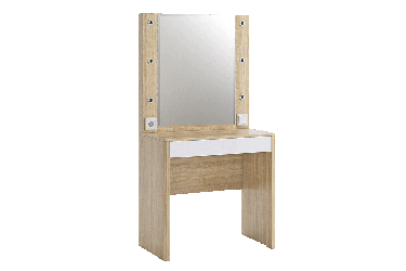 Трюмо Зара СМЗ-03 дуб сонома/белый / SMZ-03