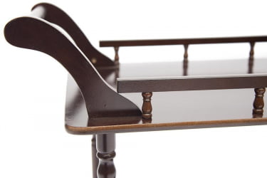 Журнальный столик на колесиках 3512 60х40х78см, Орех (Walnut)