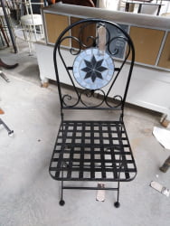 Кресло Secret De Maison MAJOR ( mod. M-14530 ) металл/кожа буйвола, 65*58*75, коричневый