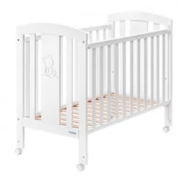 Кроватка для новорожденных Micuna Nicole 120x60 White