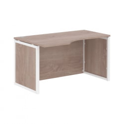 Стол письменный левый КСТЕН-КП КСКПCЕТ 149Х Л Дуб Сонома Белый / XTEN-QP XQPCET 149H L