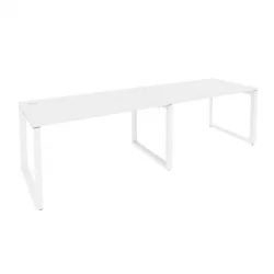 Рабочая станция на О-образном м/к ОНИКС О.МО-РС-2.3.8 Белый Бриллиант / ONIX O.MO-RS-2.3.8