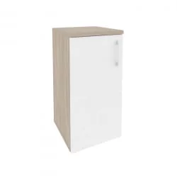 Шкаф низкий узкий левый ONIX O.SU-3.1(L) Дуб Аттик/Белый