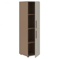 Шкаф-колонка с двумя глухими малыми дверьми (правый) VELION VMCS 40.4 R Аметист Кобра